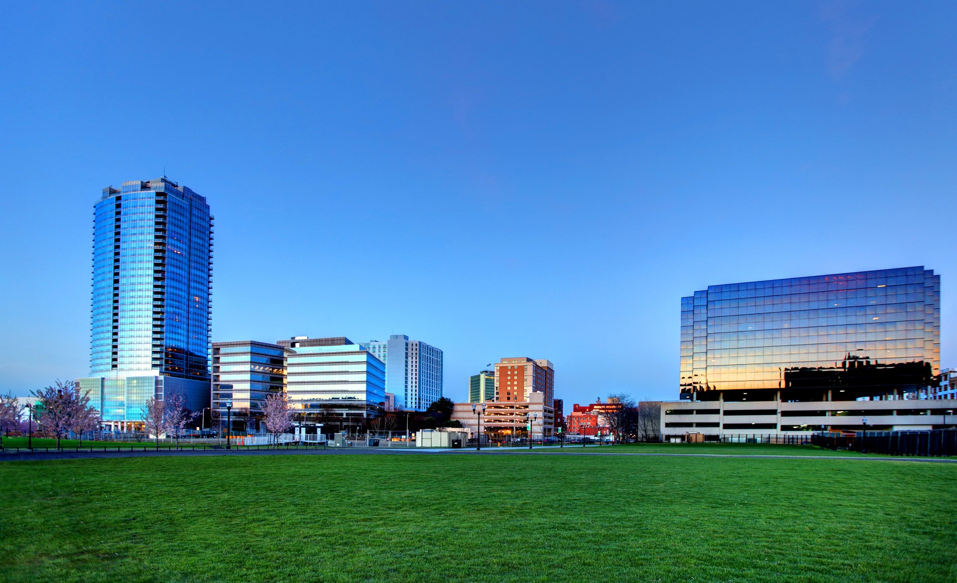 Downtown Stamford, Connecticut Skyline